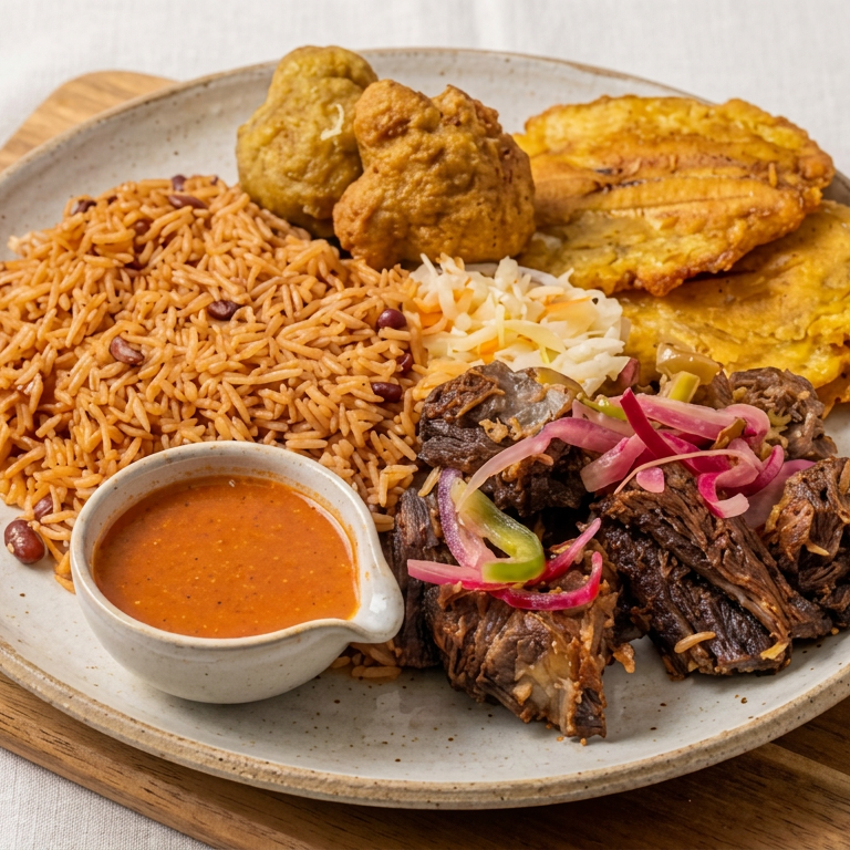 The warmth of the Haitian table